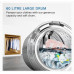 Washing Machine: Bosch 10.5/6 KG Inverter Front Load Washer Dryer with LED TOUCH DISPLAY (WNA2E4U1IN,Cast Iron Grey)